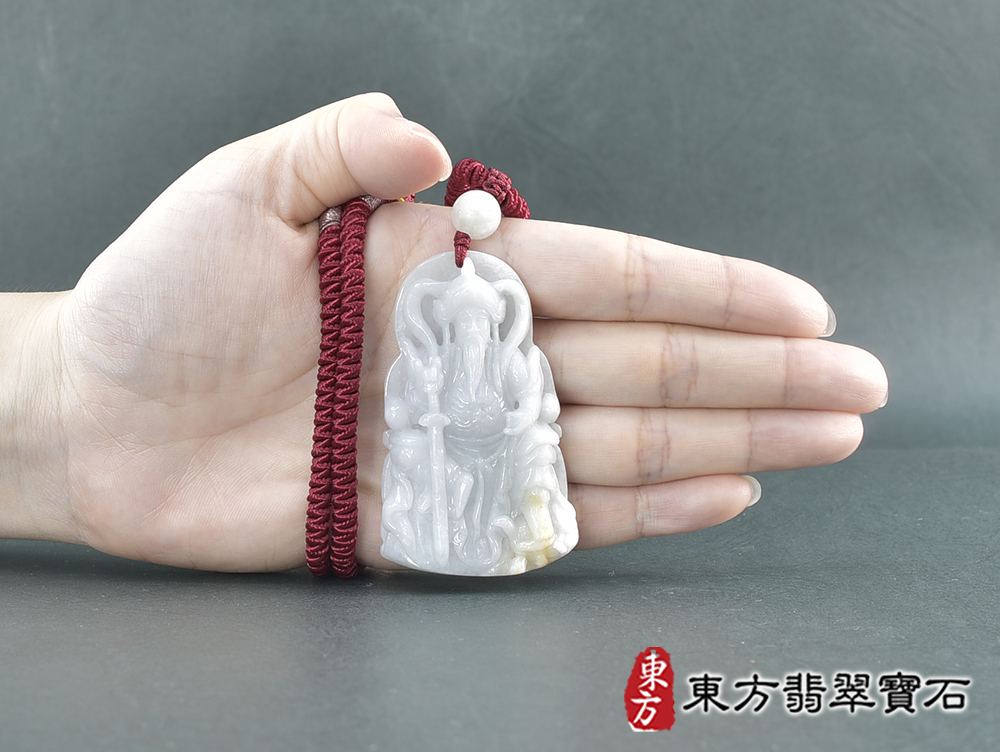 翡翠玄天上帝項鍊玉珮(玄天上帝:玄天上帝牌A貨翡翠玄天上帝玉珮、緬甸玉玄天上帝玉墜)。ST187。客製化訂做各種翡翠玄天上帝吊墜玉珮項鍊。★附A貨翡翠雙證書 5.jpg