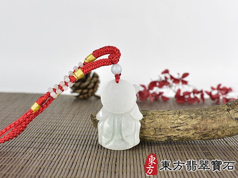 翡翠土地公項鍊玉珮(福德正神:土地公牌A貨翡翠土地公玉珮、緬甸玉土地公玉墜)。土地公TD064。客製化訂做各種翡翠土地公吊墜玉珮項鍊。★附A貨翡翠雙證書 3.jpg