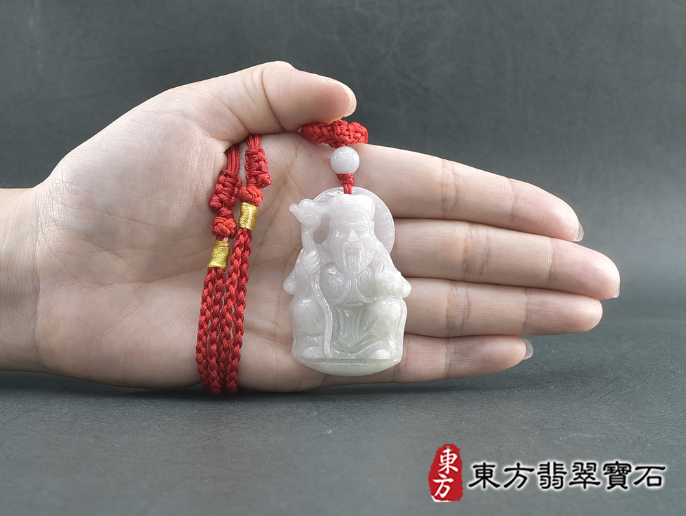 翡翠土地公項鍊玉珮(福德正神:土地公牌A貨翡翠土地公玉珮、緬甸玉土地公玉墜)。土地公TD064。客製化訂做各種翡翠土地公吊墜玉珮項鍊。★附A貨翡翠雙證書 5.jpg