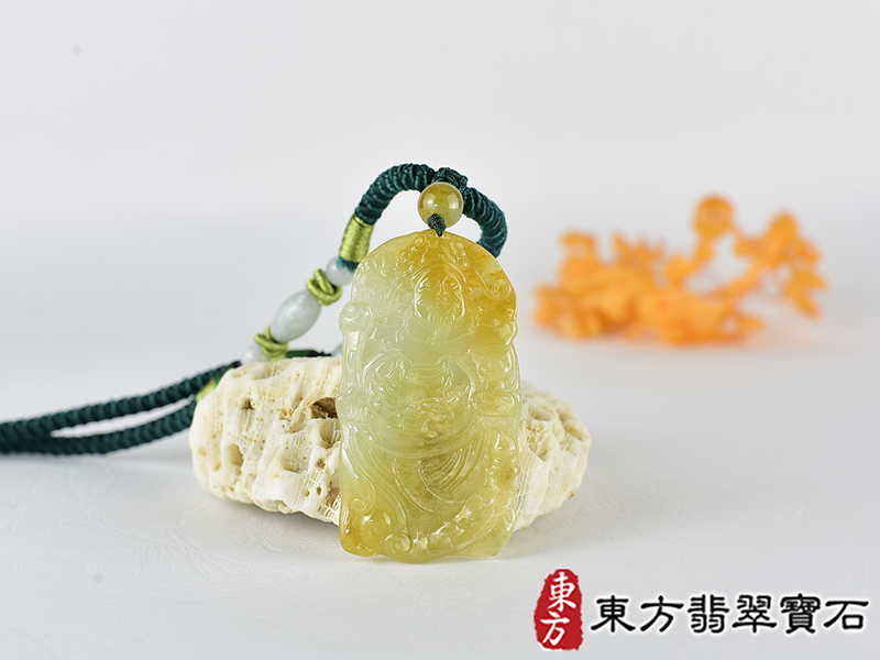 翡翠土地公項鍊玉珮(福德正神:土地公牌A貨翡翠土地公玉珮、緬甸玉土地公玉墜)。土地公TD075。客製化訂做各種翡翠土地公吊墜玉珮項鍊。★附A貨翡翠雙證書 0.jpg