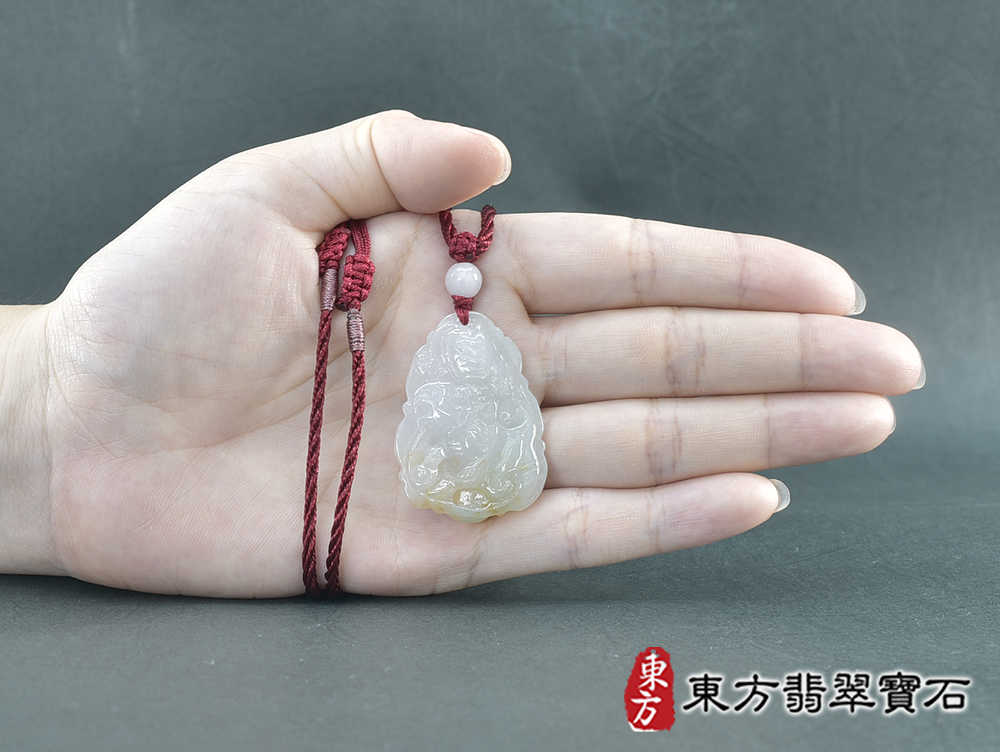 翡翠虎項鍊玉珮(虎虎生風:虎牌A貨翡翠虎玉珮、緬甸玉虎玉墜、虎十二生肖項鍊)。TR155。客製化訂做各種翡翠虎吊墜玉珮項鍊。★附A貨翡翠雙證書 5.jpg