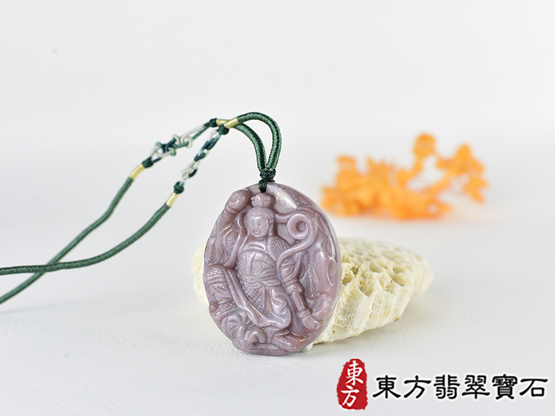 水草玉哪吒三太子項鍊玉珮(中壇元帥、哪吒:哪吒三太子牌水草玉三太子玉珮、水草玉哪吒三太子玉墜)。水草玉三太子,TT212。客製化訂做各種水草玉哪吒三太子吊墜玉珮項鍊。★附東方翡翠寶石保證卡 1.jpg