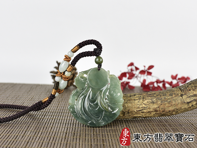 翡翠三太子項鍊玉珮(中壇元帥、哪吒:三太子牌A貨翡翠三太子玉珮、緬甸玉哪吒三太子玉墜)。翡翠三太子,TT226。客製化訂做各種翡翠哪吒三太子吊墜玉珮項鍊。★附A貨翡翠雙證書 3.jpg