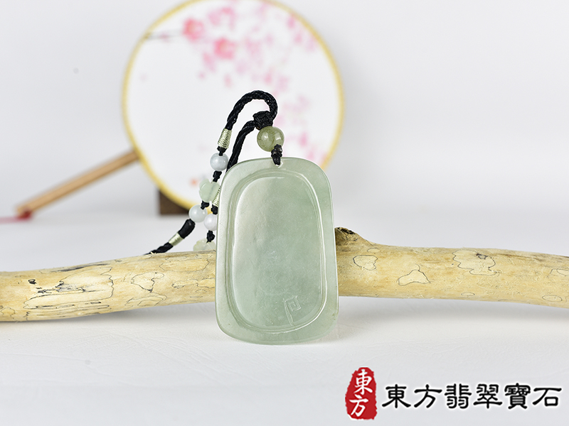 翡翠武財神項鍊玉珮(趙公明:武財神牌A貨翡翠武財神玉珮、緬甸玉武財神玉墜)。綠色翡翠糯種武財神,WM060。客製化訂做各種翡翠武財神吊墜玉珮項鍊。★附A貨翡翠雙證書 3.jpg