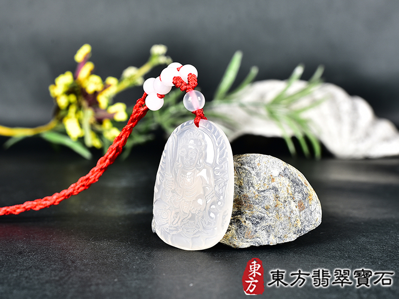 瑪瑙文殊菩薩項鍊玉珮(文殊菩薩:文殊菩薩牌瑪瑙文殊菩薩玉珮、玉髓文殊菩薩玉墜)。紅瑪瑙玉髓文殊菩薩,WS205。客製化訂做各種瑪瑙玉髓文殊菩薩吊墜玉珮項鍊。★附東方翡翠寶石保證卡 1.jpg