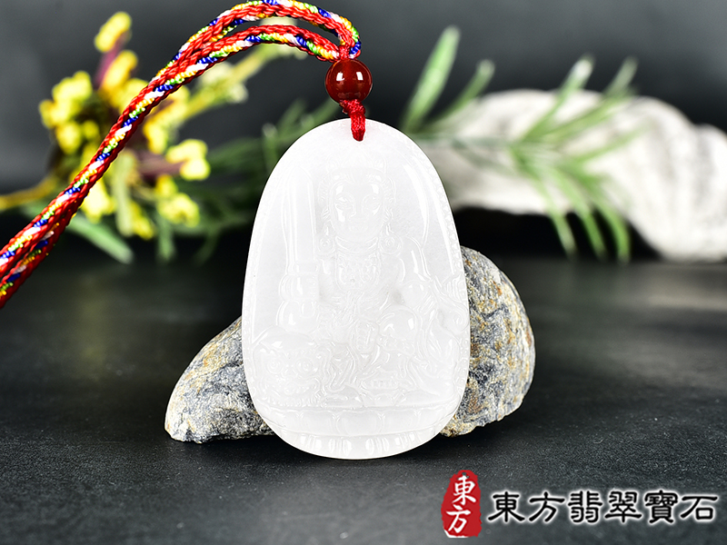 新疆白玉文殊菩薩項鍊玉珮(文殊菩薩:文殊菩薩牌新疆白玉文殊菩薩玉珮、新疆白玉文殊菩薩玉墜)。新疆白玉文殊菩薩,WS209。客製化訂做各種新疆白玉文殊菩薩吊墜玉珮項鍊。★附東方翡翠寶石保證卡 0.jpg