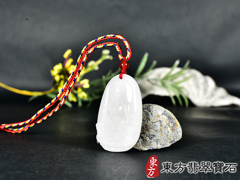 新疆白玉文殊菩薩項鍊玉珮(文殊菩薩:文殊菩薩牌新疆白玉文殊菩薩玉珮、新疆白玉文殊菩薩玉墜)。新疆白玉文殊菩薩,WS211。客製化訂做各種新疆白玉文殊菩薩吊墜玉珮項鍊。★附東方翡翠寶石保證卡 1.jpg