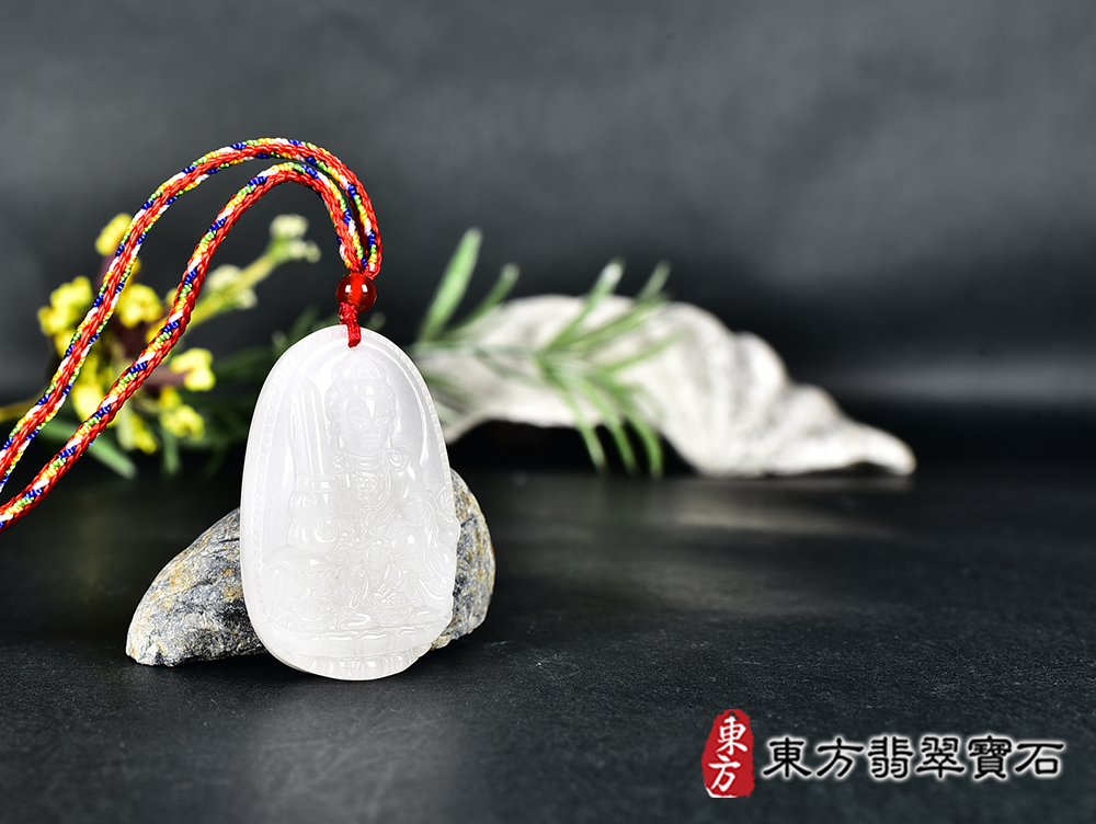 新疆白玉文殊菩薩項鍊玉珮(文殊菩薩:文殊菩薩牌新疆白玉文殊菩薩玉珮、新疆白玉文殊菩薩玉墜)。新疆白玉文殊菩薩,WS214。客製化訂做各種新疆白玉文殊菩薩吊墜玉珮項鍊。★附東方翡翠寶石保證卡 4.jpg