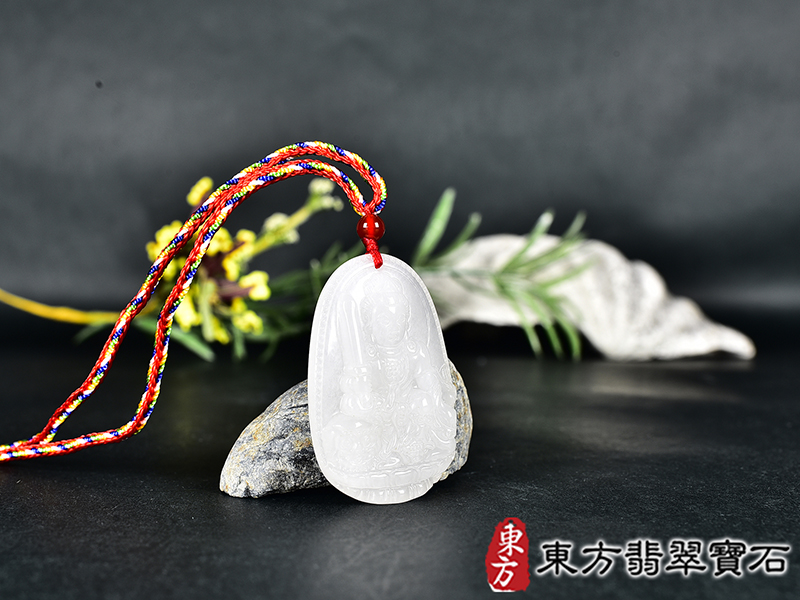 新疆白玉文殊菩薩項鍊玉珮(文殊菩薩:文殊菩薩牌新疆白玉文殊菩薩玉珮、新疆白玉文殊菩薩玉墜)。新疆白玉文殊菩薩,WS216。客製化訂做各種新疆白玉文殊菩薩吊墜玉珮項鍊。★附東方翡翠寶石保證卡 2.jpg