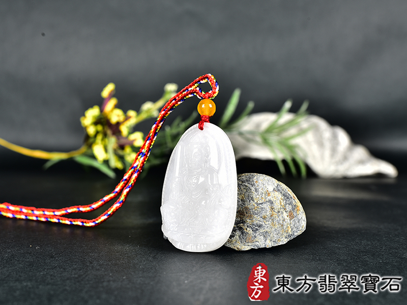 新疆白玉文殊菩薩項鍊玉珮(文殊菩薩:文殊菩薩牌新疆白玉文殊菩薩玉珮、新疆白玉文殊菩薩玉墜)。新疆白玉文殊菩薩,WS217。客製化訂做各種新疆白玉文殊菩薩吊墜玉珮項鍊。★附東方翡翠寶石保證卡 1.jpg