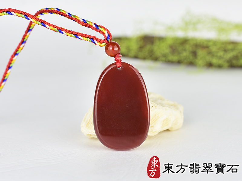 紅瑪瑙文殊菩薩項鍊玉珮(文殊菩薩:文殊菩薩牌紅瑪瑙文殊菩薩玉珮、紅瑪瑙文殊菩薩玉墜)。紅瑪瑙文殊菩薩,WS220。客製化訂做各種紅瑪瑙文殊菩薩吊墜玉珮項鍊。★附東方翡翠寶石保證卡 3.jpg