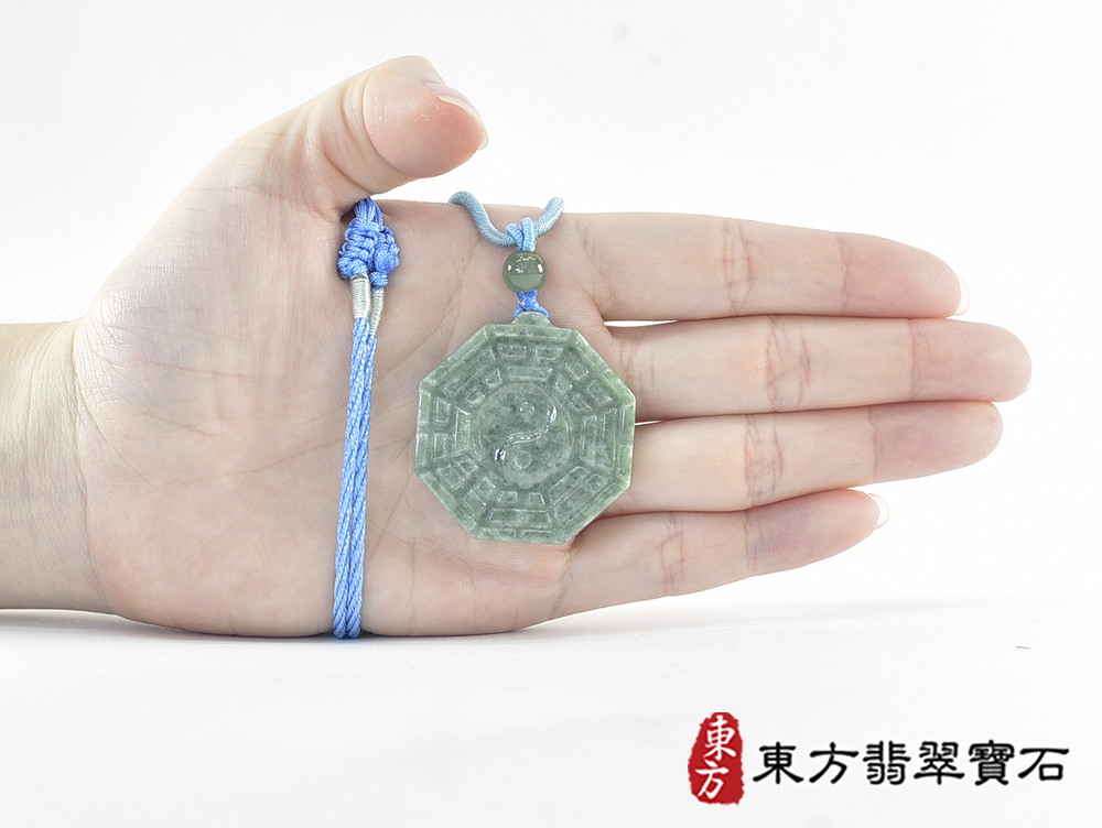 翡翠八卦項鍊玉珮(精工八卦太極,雙重八卦先天八卦和後天八卦:八卦牌A貨翡翠八卦玉珮、緬甸玉八卦玉墜)。八卦,ED536。訂做各種翡翠八卦吊墜玉珮項鍊。★附A貨翡翠雙證書 7.jpg