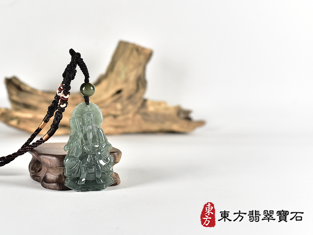 三清祖師玉清天尊、元始天尊項鍊玉珮(元始天尊、玉青天尊A貨翡翠玉珮、緬甸玉玉青天尊玉墜)。細豆種元始天尊,KN293。客製化訂做各種翡翠玉青天尊吊墜玉珮項鍊。★附A貨翡翠雙證書 4.jpg