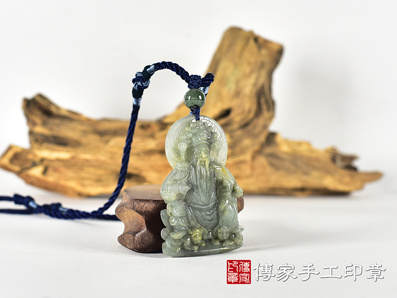 翡翠五府千歲項鍊玉珮(池府千歲:五府千歲牌A貨翡翠五府千歲玉珮、緬甸玉五府千歲玉墜)。WF028。客製化訂做各種翡翠五府千歲吊墜玉珮項鍊,★附A貨翡翠雙證書 2.jpg