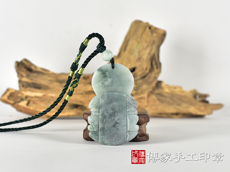 翡翠五府千歲項鍊玉珮(池府千歲:五府千歲牌A貨翡翠五府千歲玉珮、緬甸玉五府千歲玉墜)。WF029。客製化訂做各種翡翠五府千歲吊墜玉珮項鍊,★附A貨翡翠雙證書 3.jpg