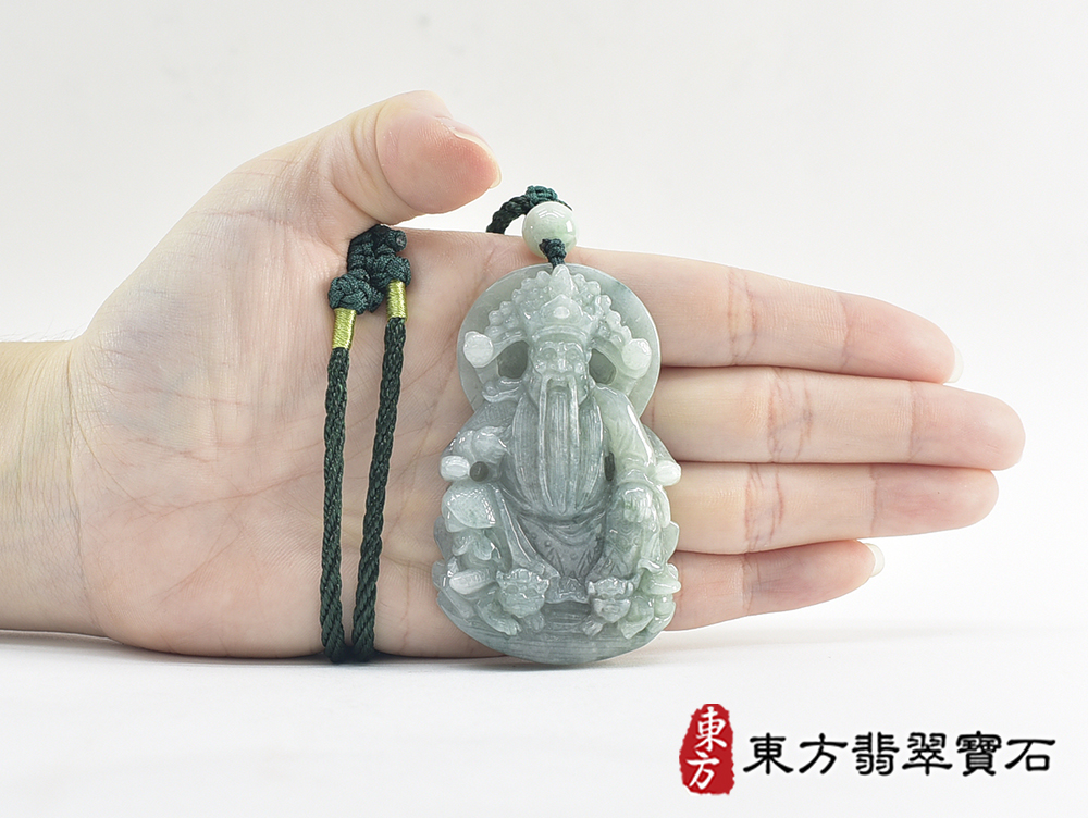 翡翠五府千歲項鍊玉珮(池府千歲:五府千歲牌A貨翡翠五府千歲玉珮、緬甸玉五府千歲玉墜)。WF029。客製化訂做各種翡翠五府千歲吊墜玉珮項鍊,★附A貨翡翠雙證書 5.jpg
