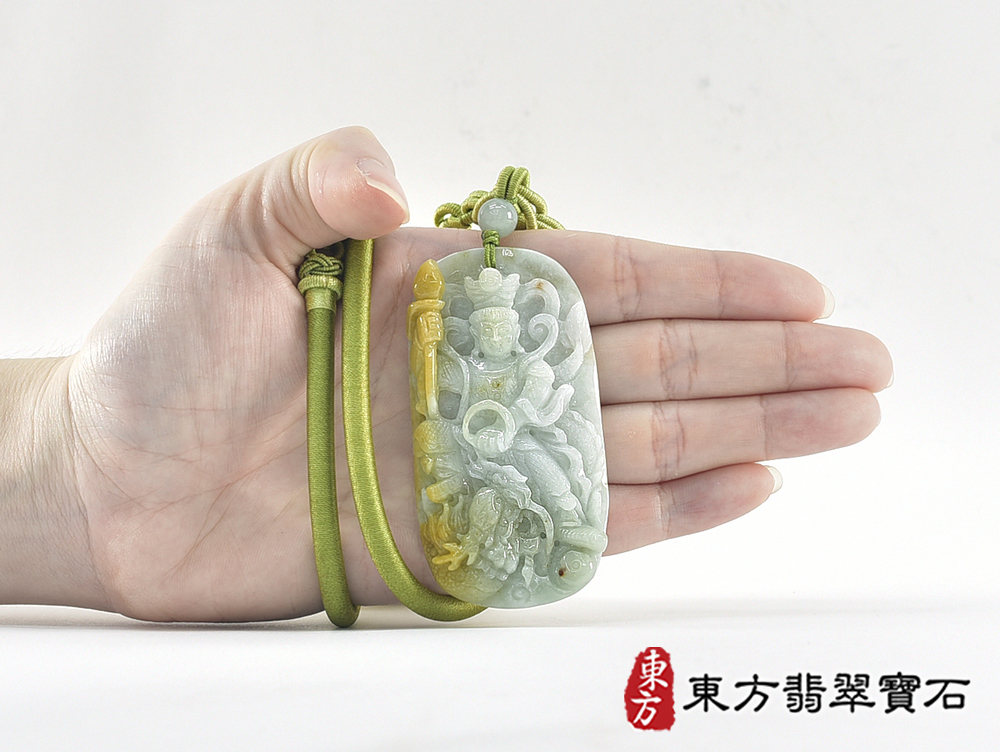 (已出售勿下標,可訂做)翡翠三太子項鍊玉珮(三太子:三太子牌A貨翡翠三太子玉珮、緬甸玉三太子玉墜)。TT233。客製化訂做各種翡翠三太子吊墜玉珮項鍊。★附A貨翡翠雙證書 5.jpg