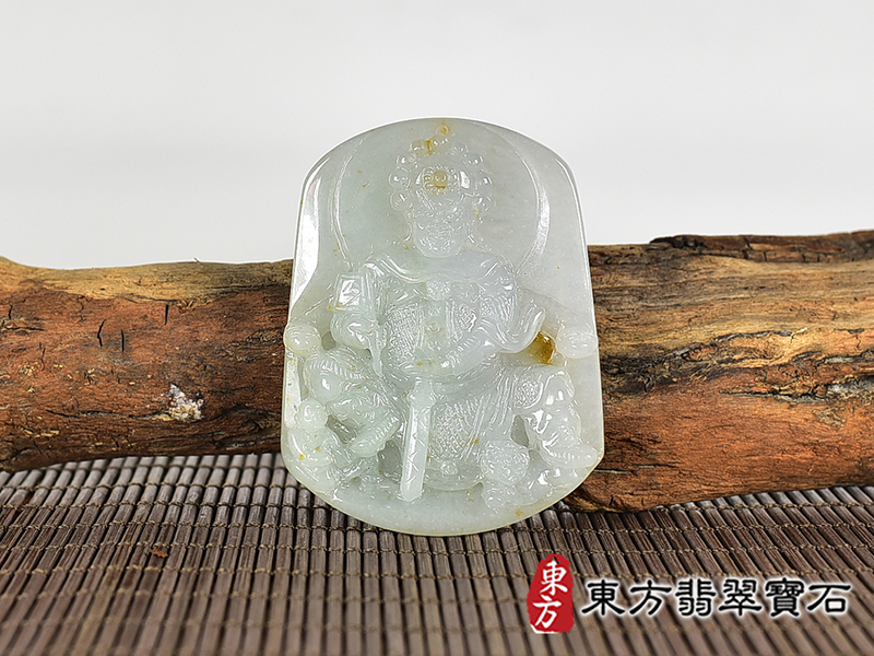 (已出售勿下標,可訂做)翡翠刑府千歲項鍊玉珮(A貨翡翠刑府千歲玉珮、緬甸玉刑府千歲玉墜)。WF034。客製化訂做各種翡翠刑府千歲吊墜玉珮項鍊,★附A貨翡翠雙證書 0.jpg