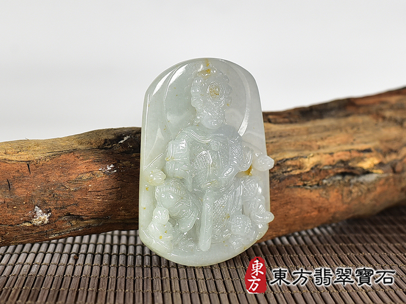 (已出售勿下標,可訂做)翡翠刑府千歲項鍊玉珮(A貨翡翠刑府千歲玉珮、緬甸玉刑府千歲玉墜)。WF034。客製化訂做各種翡翠刑府千歲吊墜玉珮項鍊,★附A貨翡翠雙證書 1.jpg