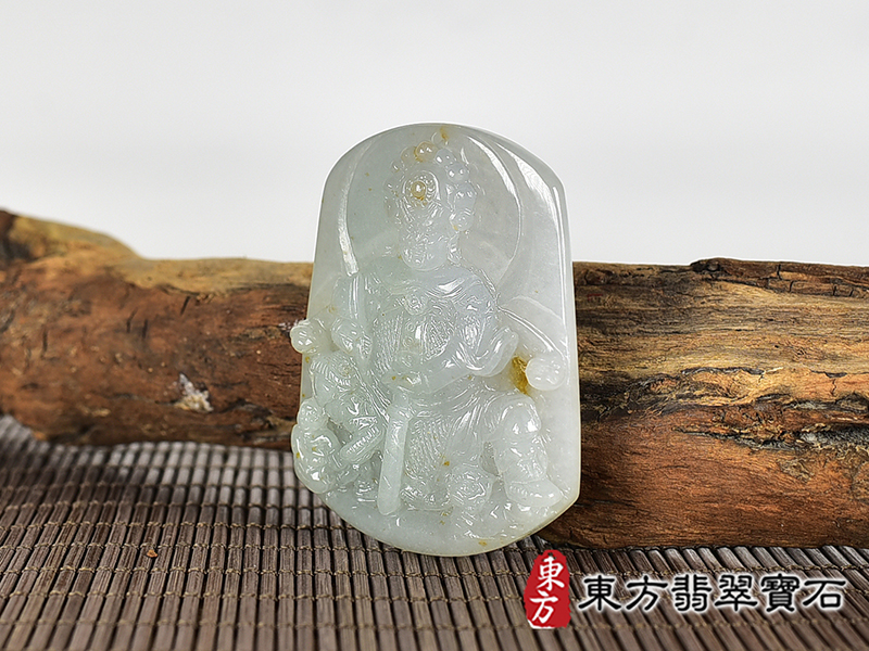 (已出售勿下標,可訂做)翡翠刑府千歲項鍊玉珮(A貨翡翠刑府千歲玉珮、緬甸玉刑府千歲玉墜)。WF034。客製化訂做各種翡翠刑府千歲吊墜玉珮項鍊,★附A貨翡翠雙證書 2.jpg