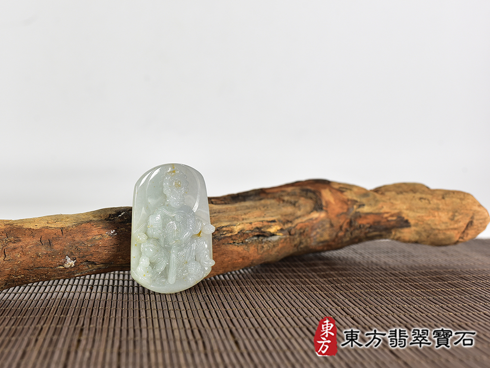 (已出售勿下標,可訂做)翡翠刑府千歲項鍊玉珮(A貨翡翠刑府千歲玉珮、緬甸玉刑府千歲玉墜)。WF034。客製化訂做各種翡翠刑府千歲吊墜玉珮項鍊,★附A貨翡翠雙證書 4.jpg