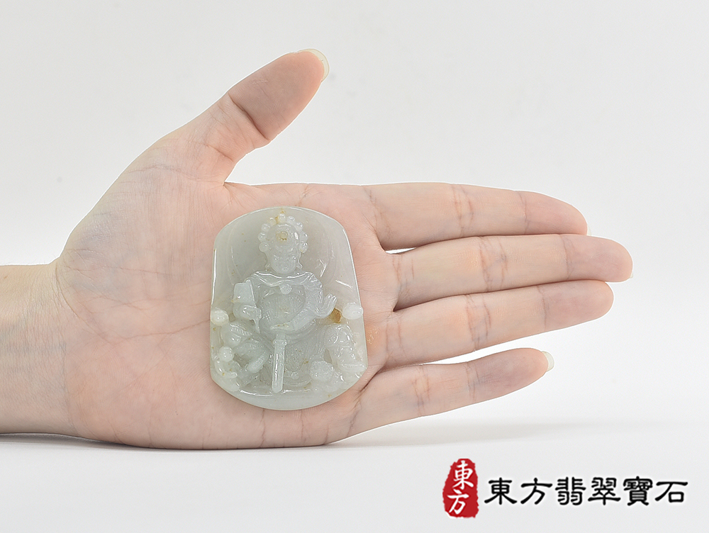 (已出售勿下標,可訂做)翡翠刑府千歲項鍊玉珮(A貨翡翠刑府千歲玉珮、緬甸玉刑府千歲玉墜)。WF034。客製化訂做各種翡翠刑府千歲吊墜玉珮項鍊,★附A貨翡翠雙證書 5.jpg