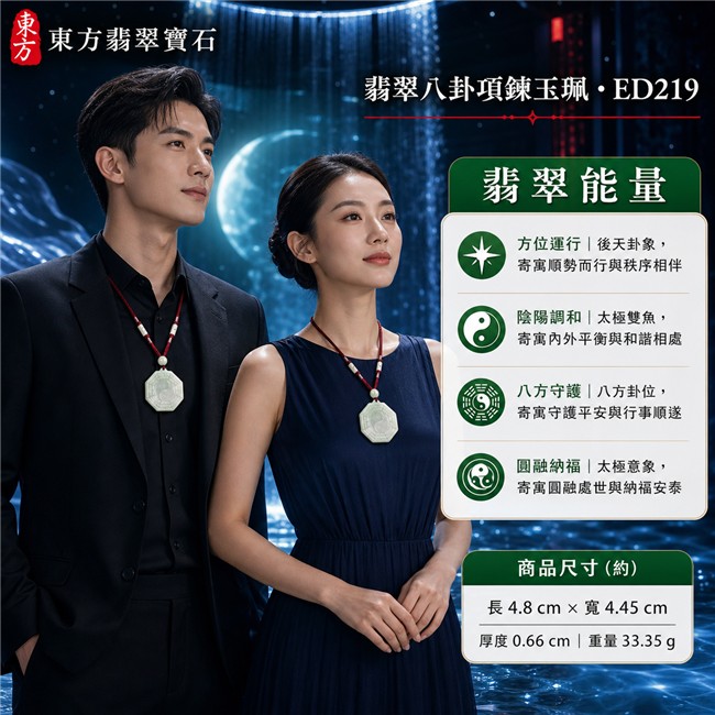 已售出勿下標・可訂做|翡翠八卦項鍊玉珮|白綠色糯種後天八卦太極・方位運行・陰陽調和・太極和合・八方守護・趨吉避凶・守護平安・納福安泰・圓融順遂|天然A貨翡翠・乳白淡綠色澤・玉質溫潤・天然雲霧紋理・厚實近八角牌型・後天八卦雕刻・中央一體式大型太極雙魚紋・酒紅編繩・淡綠圓珠與白色管珠|緬甸玉八卦玉墜|翡翠八卦吊墜玉珮項鍊ED219|客製化訂做各式翡翠八卦吊墜玉珮項鍊|附A貨翡翠雙證書 2 已售出勿下標・可訂做|翡翠八卦項鍊玉珮|白綠色糯種後天八卦太極・方位運行・陰陽調和・太極和合・八方守護・趨吉避凶・守護平安・納福安泰・圓融順遂|天然A貨翡翠・乳白淡綠色澤・玉質溫潤・天然雲霧紋理・厚實近八角牌型・後天八卦雕刻・中央一體式大型太極雙魚紋・酒紅編繩・淡綠圓珠與白色管珠|緬甸玉八卦玉墜|翡翠八卦吊墜玉珮項鍊ED219|客製化訂做各式翡翠八卦吊墜玉珮項鍊|附A貨翡翠雙證書 2