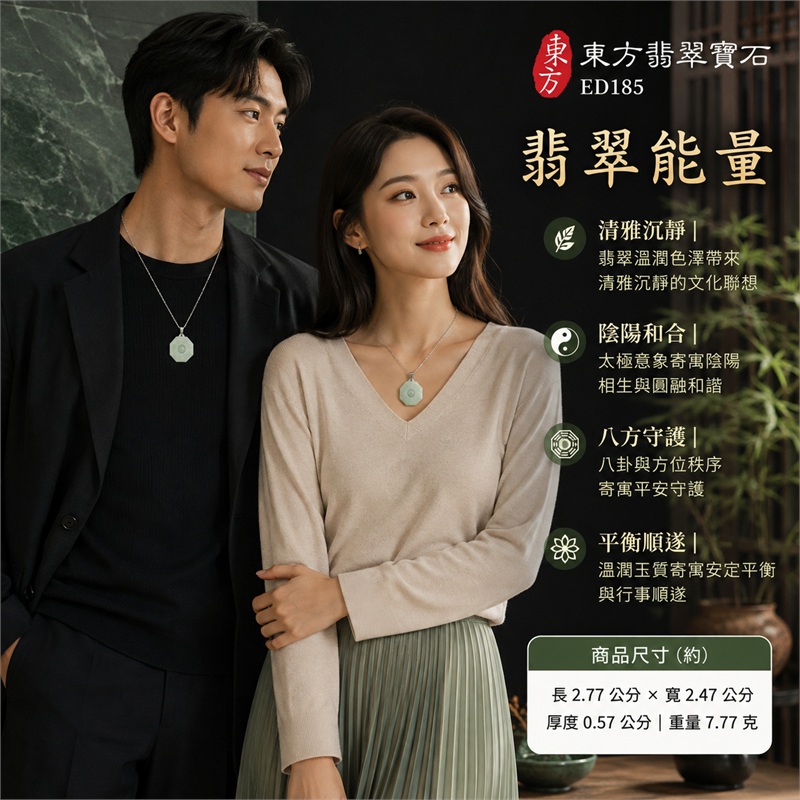 (已出售勿下標,可訂做)淡綠色糯種翡翠先天八卦活動太極玉珮|淡綠色・糯種・八角牌・先天八卦・活動太極・太極和合・陰陽平衡・八方守護・趨吉避凶・平安順遂|天然A貨翡翠・緬甸產地|緬甸玉八卦玉墜|翡翠八卦吊墜玉珮項鍊ED185|客製化訂做各式翡翠八卦吊墜玉珮項鍊|附A貨翡翠雙證書 2 (已出售勿下標,可訂做)淡綠色糯種翡翠先天八卦活動太極玉珮|淡綠色・糯種・八角牌・先天八卦・活動太極・太極和合・陰陽平衡・八方守護・趨吉避凶・平安順遂|天然A貨翡翠・緬甸產地|緬甸玉八卦玉墜|翡翠八卦吊墜玉珮項鍊ED185|客製化訂做各式翡翠八卦吊墜玉珮項鍊|附A貨翡翠雙證書 2