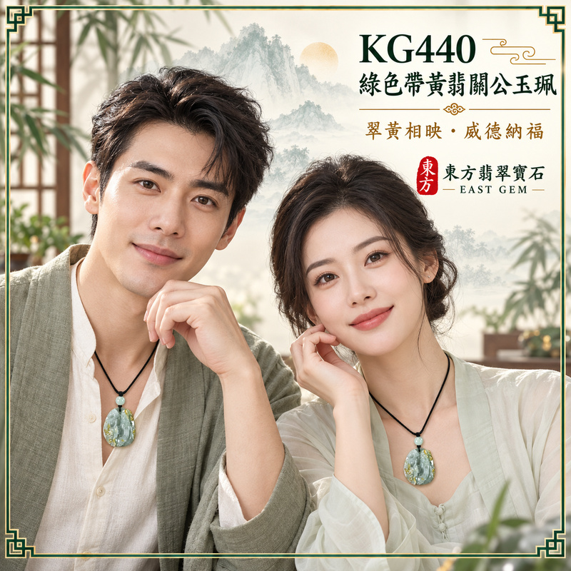 翡翠關公項鍊玉珮|關聖帝君祥瑞相伴・忠義守信・明志進取・福氣相承・財運漸豐・善緣廣結・平順安泰|A貨翡翠綠色帶黃翡・青翠柔潤・黃翡點綴自然・雙色相映・玉質溫潤・立體巧雕|緬甸玉關公玉墜・關聖帝君牌玉珮KG440|客製化訂做各式翡翠關公吊墜玉珮項鍊|附A貨翡翠雙證書2 翡翠關公項鍊玉珮|關聖帝君祥瑞相伴・忠義守信・明志進取・福氣相承・財運漸豐・善緣廣結・平順安泰|A貨翡翠綠色帶黃翡・青翠柔潤・黃翡點綴自然・雙色相映・玉質溫潤・立體巧雕|緬甸玉關公玉墜・關聖帝君牌玉珮KG440|客製化訂做各式翡翠關公吊墜玉珮項鍊|附A貨翡翠雙證書2