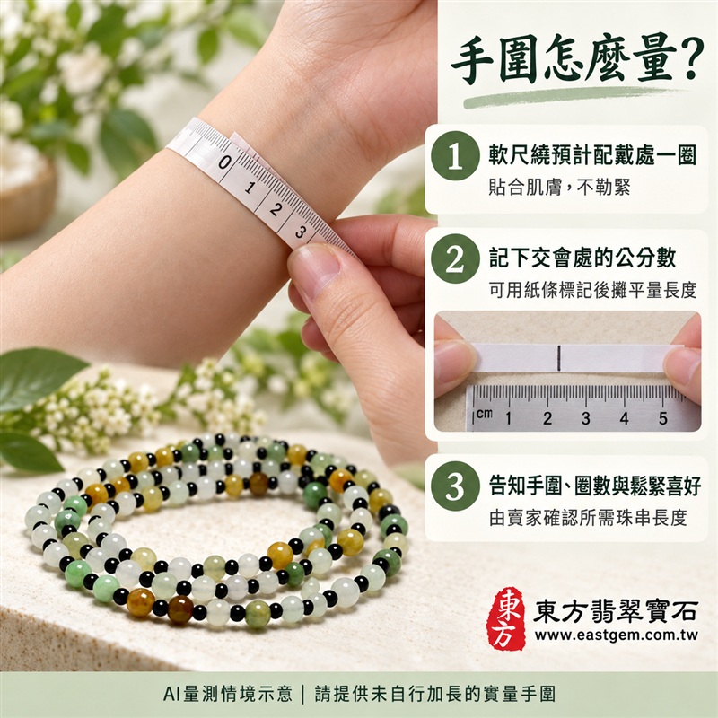 三彩翡翠手鍊、三彩緬甸玉手鍊｜白底青翡翠珠子、黃翡翠珠子、油青種翡翠珠子搭配黑瑪瑙珠子｜珠徑約2至4mm細緻圓珠、白綠黃三彩相映、亮黑點綴、溫潤雅緻｜平安和諧、富足喜悅、圓滿順心吉祥寓意｜男女日常配戴、生日紀念送禮｜客製化翡翠手鍊、翡翠手珠、翡翠珠串、翡翠珠子、緬甸玉手鍊、緬甸玉珠串與緬甸玉珠子搭配設計｜附A貨翡翠雙證書｜M3A002-3