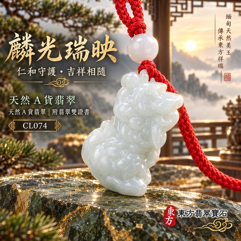 已售出可訂做|翡翠麒麟項鍊玉珮|神獸獻瑞・祥瑞富貴・招福納祥・事業順遂・平安守護|天然A貨翡翠・緬甸玉・白翡翠|神獸獻瑞|麒麟玉珮・麒麟玉墜・麒麟吊墜・翡翠麒麟牌・緬甸玉項鍊・A貨翡翠項鍊|CL074|男女翡翠項鍊・送禮收藏|客製化訂做翡翠麒麟玉珮、翡翠麒麟玉墜、翡翠麒麟吊墜、翡翠項鍊玉珮|附A貨翡翠雙證書・東方翡翠寶石 已售出可訂做|翡翠麒麟項鍊玉珮|神獸獻瑞・祥瑞富貴・招福納祥・事業順遂・平安守護|天然A貨翡翠・緬甸玉・白翡翠|神獸獻瑞|麒麟玉珮・麒麟玉墜・麒麟吊墜・翡翠麒麟牌・緬甸玉項鍊・A貨翡翠項鍊|CL074|男女翡翠項鍊・送禮收藏|客製化訂做翡翠麒麟玉珮、翡翠麒麟玉墜、翡翠麒麟吊墜、翡翠項鍊玉珮|附A貨翡翠雙證書・東方翡翠寶石