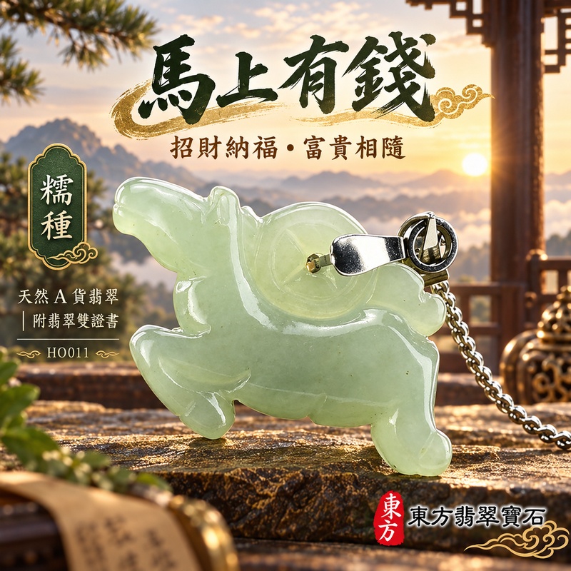 已售出可訂做|翡翠生肖馬項鍊玉珮|馬到成功・一馬當先・事業精進・前程順遂・平安吉祥・馬上有錢・招財進寶|天然A貨翡翠・緬甸玉・淡綠・糯種|馬與錢、馬上有錢|生肖馬玉珮・馬玉墜・馬吊墜・翡翠馬牌・十二生肖馬項鍊・緬甸玉項鍊・A貨翡翠項鍊|HO011|男女翡翠項鍊・送禮收藏|客製化訂做翡翠馬玉珮、翡翠馬玉墜、翡翠馬吊墜、生肖馬項鍊|附A貨翡翠雙證書・東方翡翠寶石 已售出可訂做|翡翠生肖馬項鍊玉珮|馬到成功・一馬當先・事業精進・前程順遂・平安吉祥・馬上有錢・招財進寶|天然A貨翡翠・緬甸玉・淡綠・糯種|馬與錢、馬上有錢|生肖馬玉珮・馬玉墜・馬吊墜・翡翠馬牌・十二生肖馬項鍊・緬甸玉項鍊・A貨翡翠項鍊|HO011|男女翡翠項鍊・送禮收藏|客製化訂做翡翠馬玉珮、翡翠馬玉墜、翡翠馬吊墜、生肖馬項鍊|附A貨翡翠雙證書・東方翡翠寶石