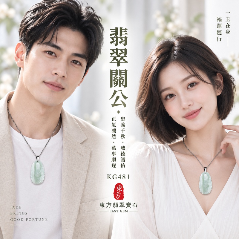 翡翠關公項鍊玉珮|關聖帝君持刀護業・忠義守信・沉心立志・正氣護行・穩守基業・財福安聚・順遂吉祥|A貨翡翠綠色糯種・玉色清潤・質地柔和・厚實立體・精雕細琢|緬甸玉關公玉墜・關公牌玉珮KG481|客製化訂做各式翡翠關公吊墜玉珮項鍊|附A貨翡翠雙證書2 翡翠關公項鍊玉珮|關聖帝君持刀護業・忠義守信・沉心立志・正氣護行・穩守基業・財福安聚・順遂吉祥|A貨翡翠綠色糯種・玉色清潤・質地柔和・厚實立體・精雕細琢|緬甸玉關公玉墜・關公牌玉珮KG481|客製化訂做各式翡翠關公吊墜玉珮項鍊|附A貨翡翠雙證書2