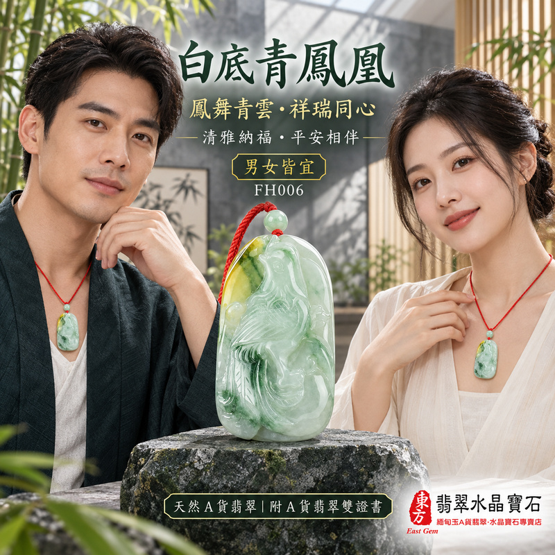 已售出可訂做|翡翠鳳凰項鍊玉珮|鳳凰呈祥・祥瑞和合・前程光明・平安吉祥・福運相隨|天然A貨翡翠・緬甸玉・白底青|鳳凰|鳳凰玉珮・鳳凰玉墜・鳳凰吊墜・翡翠鳳凰牌・鳳凰項鍊・緬甸玉項鍊・A貨翡翠項鍊|FH006|男女翡翠項鍊・送禮收藏|客製化訂做翡翠鳳凰玉珮、翡翠鳳凰玉墜、翡翠鳳凰吊墜、翡翠鳳凰項鍊|附A貨翡翠雙證書・東方翡翠寶石 已售出可訂做|翡翠鳳凰項鍊玉珮|鳳凰呈祥・祥瑞和合・前程光明・平安吉祥・福運相隨|天然A貨翡翠・緬甸玉・白底青|鳳凰|鳳凰玉珮・鳳凰玉墜・鳳凰吊墜・翡翠鳳凰牌・鳳凰項鍊・緬甸玉項鍊・A貨翡翠項鍊|FH006|男女翡翠項鍊・送禮收藏|客製化訂做翡翠鳳凰玉珮、翡翠鳳凰玉墜、翡翠鳳凰吊墜、翡翠鳳凰項鍊|附A貨翡翠雙證書・東方翡翠寶石