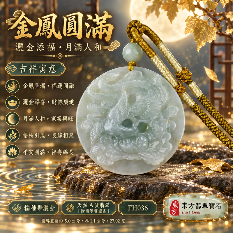 已售出可訂做|翡翠鳳凰項鍊玉珮|鳳凰呈祥・祥瑞和合・前程光明・平安吉祥・福運相隨|天然A貨翡翠・緬甸玉・灑金花|鳴鳳朝陽|鳳凰玉珮・鳳凰玉墜・鳳凰吊墜・翡翠鳳凰牌・鳳凰項鍊・緬甸玉項鍊・A貨翡翠項鍊|FH036|男女翡翠項鍊・送禮收藏|客製化訂做翡翠鳳凰玉珮、翡翠鳳凰玉墜、翡翠鳳凰吊墜、翡翠鳳凰項鍊|附A貨翡翠雙證書・東方翡翠寶石 已售出可訂做|翡翠鳳凰項鍊玉珮|鳳凰呈祥・祥瑞和合・前程光明・平安吉祥・福運相隨|天然A貨翡翠・緬甸玉・灑金花|鳴鳳朝陽|鳳凰玉珮・鳳凰玉墜・鳳凰吊墜・翡翠鳳凰牌・鳳凰項鍊・緬甸玉項鍊・A貨翡翠項鍊|FH036|男女翡翠項鍊・送禮收藏|客製化訂做翡翠鳳凰玉珮、翡翠鳳凰玉墜、翡翠鳳凰吊墜、翡翠鳳凰項鍊|附A貨翡翠雙證書・東方翡翠寶石