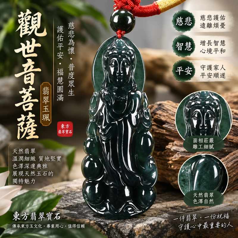 (已出售勿下標,可訂做)翡翠觀世音菩薩玉珮 I 慈悲護佑平安吉祥福慧圓滿與日常守護祝福 I 瓜地馬拉A貨翡翠觀音玉墜 GY1361 水木土五行寓意 I 透光度20%至45%厚實觀音雕刻項鍊吊墜 I 男女皆宜佩戴收藏送禮與祈福紀念 I 可依原款客製化訂做觀世音菩薩玉珮 I 附雙證書中國玉石鑑定所與東方翡翠寶石保證書1 (已出售勿下標,可訂做)翡翠觀世音菩薩玉珮 I 慈悲護佑平安吉祥福慧圓滿與日常守護祝福 I 瓜地馬拉A貨翡翠觀音玉墜 GY1361 水木土五行寓意 I 透光度20%至45%厚實觀音雕刻項鍊吊墜 I 男女皆宜佩戴收藏送禮與祈福紀念 I 可依原款客製化訂做觀世音菩薩玉珮 I 附雙證書中國玉石鑑定所與東方翡翠寶石保證書1