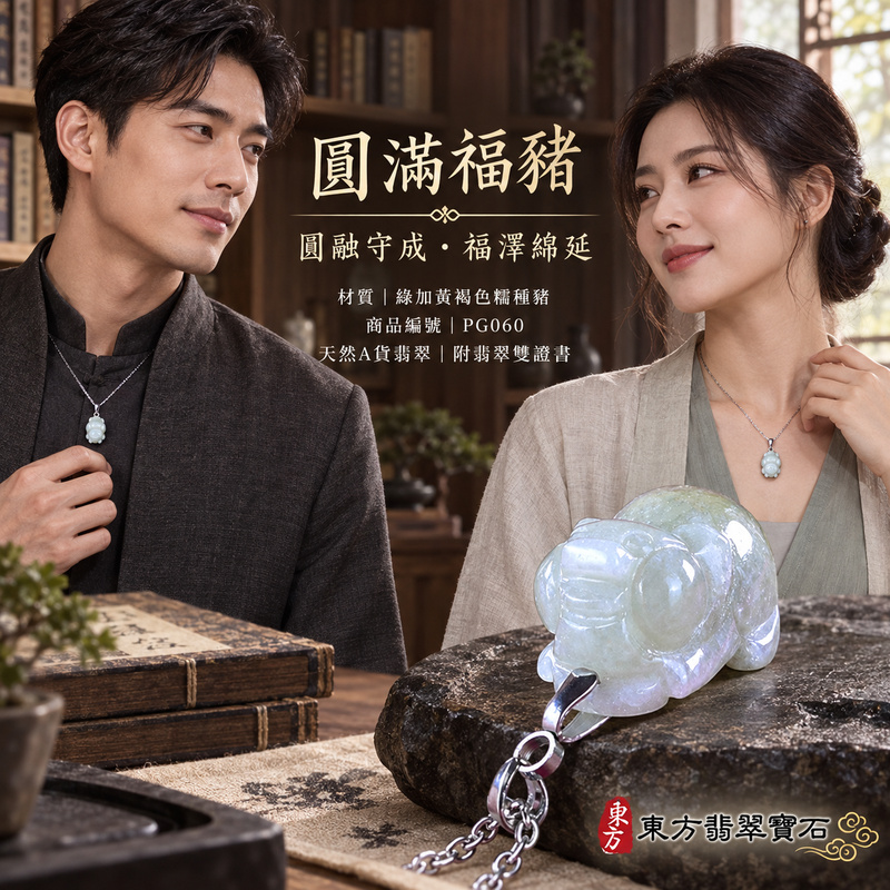 翡翠生肖豬項鍊玉珮|福氣圓滿・豐足安泰・家庭和樂・福運相隨・平安吉祥・萬事如意|天然A貨翡翠・緬甸玉・綠加黃褐色・糯種|豬事如意|豬玉珮・豬玉墜・豬吊墜・翡翠豬牌・豬項鍊・緬甸玉項鍊・A貨翡翠項鍊|PG060|男女翡翠項鍊・送禮收藏|客製化訂做翡翠豬玉珮、翡翠豬玉墜、翡翠豬吊墜、翡翠豬項鍊|附A貨翡翠雙證書・東方翡翠寶石 翡翠生肖豬項鍊玉珮|福氣圓滿・豐足安泰・家庭和樂・福運相隨・平安吉祥・萬事如意|天然A貨翡翠・緬甸玉・綠加黃褐色・糯種|豬事如意|豬玉珮・豬玉墜・豬吊墜・翡翠豬牌・豬項鍊・緬甸玉項鍊・A貨翡翠項鍊|PG060|男女翡翠項鍊・送禮收藏|客製化訂做翡翠豬玉珮、翡翠豬玉墜、翡翠豬吊墜、翡翠豬項鍊|附A貨翡翠雙證書・東方翡翠寶石