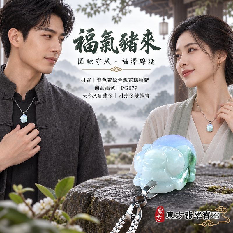 翡翠生肖豬項鍊玉珮|福氣圓滿・豐足安泰・家庭和樂・福運相隨・平安吉祥・萬事如意|天然A貨翡翠・緬甸玉・紫色・綠色・糯種・飄花|豬事如意|豬玉珮・豬玉墜・豬吊墜・翡翠豬牌・豬項鍊・緬甸玉項鍊・A貨翡翠項鍊|PG079|男女翡翠項鍊・送禮收藏|客製化訂做翡翠豬玉珮、翡翠豬玉墜、翡翠豬吊墜、翡翠豬項鍊|附A貨翡翠雙證書・東方翡翠寶石 翡翠生肖豬項鍊玉珮|福氣圓滿・豐足安泰・家庭和樂・福運相隨・平安吉祥・萬事如意|天然A貨翡翠・緬甸玉・紫色・綠色・糯種・飄花|豬事如意|豬玉珮・豬玉墜・豬吊墜・翡翠豬牌・豬項鍊・緬甸玉項鍊・A貨翡翠項鍊|PG079|男女翡翠項鍊・送禮收藏|客製化訂做翡翠豬玉珮、翡翠豬玉墜、翡翠豬吊墜、翡翠豬項鍊|附A貨翡翠雙證書・東方翡翠寶石
