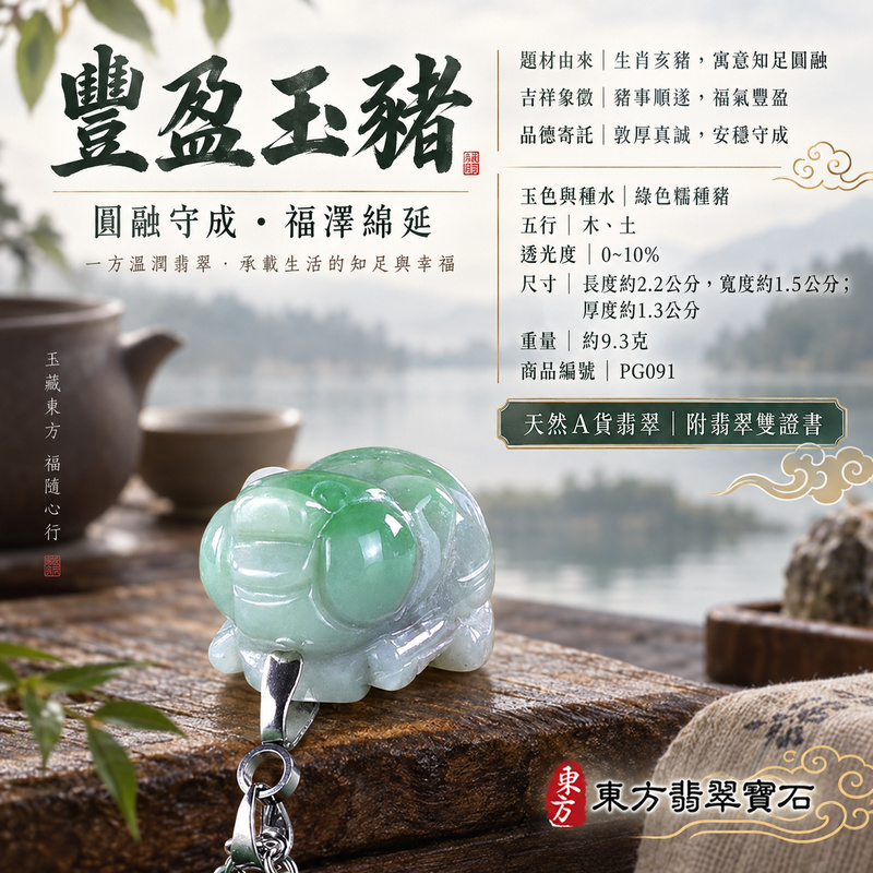 翡翠生肖豬項鍊玉珮|福氣圓滿・豐足安泰・家庭和樂・福運相隨・平安吉祥・萬事如意|天然A貨翡翠・緬甸玉・綠色・糯種|豬事如意|豬玉珮・豬玉墜・豬吊墜・翡翠豬牌・豬項鍊・緬甸玉項鍊・A貨翡翠項鍊|PG091|男女翡翠項鍊・送禮收藏|客製化訂做翡翠豬玉珮、翡翠豬玉墜、翡翠豬吊墜、翡翠豬項鍊|附A貨翡翠雙證書・東方翡翠寶石 翡翠生肖豬項鍊玉珮|福氣圓滿・豐足安泰・家庭和樂・福運相隨・平安吉祥・萬事如意|天然A貨翡翠・緬甸玉・綠色・糯種|豬事如意|豬玉珮・豬玉墜・豬吊墜・翡翠豬牌・豬項鍊・緬甸玉項鍊・A貨翡翠項鍊|PG091|男女翡翠項鍊・送禮收藏|客製化訂做翡翠豬玉珮、翡翠豬玉墜、翡翠豬吊墜、翡翠豬項鍊|附A貨翡翠雙證書・東方翡翠寶石
