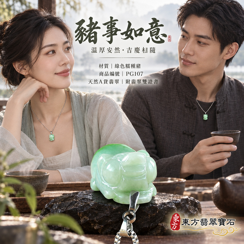 翡翠生肖豬項鍊玉珮|福氣圓滿・豐足安泰・家庭和樂・福運相隨・平安吉祥・萬事如意|天然A貨翡翠・緬甸玉・綠色・糯種|豬事如意|豬玉珮・豬玉墜・豬吊墜・翡翠豬牌・豬項鍊・緬甸玉項鍊・A貨翡翠項鍊|PG107|男女翡翠項鍊・送禮收藏|客製化訂做翡翠豬玉珮、翡翠豬玉墜、翡翠豬吊墜、翡翠豬項鍊|附A貨翡翠雙證書・東方翡翠寶石 翡翠生肖豬項鍊玉珮|福氣圓滿・豐足安泰・家庭和樂・福運相隨・平安吉祥・萬事如意|天然A貨翡翠・緬甸玉・綠色・糯種|豬事如意|豬玉珮・豬玉墜・豬吊墜・翡翠豬牌・豬項鍊・緬甸玉項鍊・A貨翡翠項鍊|PG107|男女翡翠項鍊・送禮收藏|客製化訂做翡翠豬玉珮、翡翠豬玉墜、翡翠豬吊墜、翡翠豬項鍊|附A貨翡翠雙證書・東方翡翠寶石