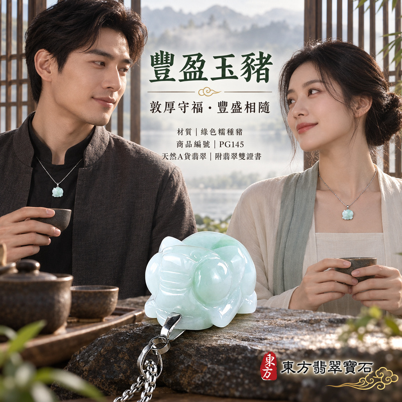 翡翠生肖豬項鍊玉珮|福氣圓滿・豐足安泰・家庭和樂・福運相隨・平安吉祥・萬事如意|天然A貨翡翠・緬甸玉・綠色・糯種|豬事如意|豬玉珮・豬玉墜・豬吊墜・翡翠豬牌・豬項鍊・緬甸玉項鍊・A貨翡翠項鍊|PG145|男女翡翠項鍊・送禮收藏|客製化訂做翡翠豬玉珮、翡翠豬玉墜、翡翠豬吊墜、翡翠豬項鍊|附A貨翡翠雙證書・東方翡翠寶石 翡翠生肖豬項鍊玉珮|福氣圓滿・豐足安泰・家庭和樂・福運相隨・平安吉祥・萬事如意|天然A貨翡翠・緬甸玉・綠色・糯種|豬事如意|豬玉珮・豬玉墜・豬吊墜・翡翠豬牌・豬項鍊・緬甸玉項鍊・A貨翡翠項鍊|PG145|男女翡翠項鍊・送禮收藏|客製化訂做翡翠豬玉珮、翡翠豬玉墜、翡翠豬吊墜、翡翠豬項鍊|附A貨翡翠雙證書・東方翡翠寶石