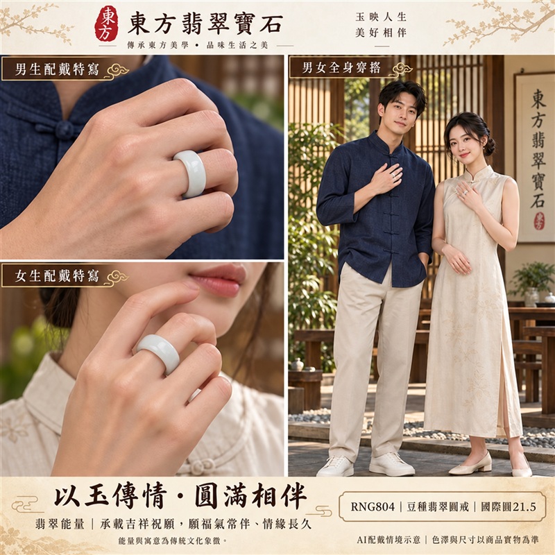 A貨緬甸天然翡翠戒指|豆種翡翠圓戒 國際圍21.5|豆種晶粒質感 自然玉石紋理 樸實典雅的東方玉飾風格|圓形戒身寄寓圓滿和合、平安順遂、吉祥如意、福氣常伴與情緣長久|翡翠玉戒 緬甸玉戒指 圓戒 版指戒 版戒指 板指戒|日常佩戴 自用收藏 生日贈禮 紀念日心意 結婚戒指與情侶對戒選款|可客製化訂做各式翡翠戒指、吊墜、玉珮與項鍊|RNG804|附A貨翡翠雙證書2 A貨緬甸天然翡翠戒指|豆種翡翠圓戒 國際圍21.5|豆種晶粒質感 自然玉石紋理 樸實典雅的東方玉飾風格|圓形戒身寄寓圓滿和合、平安順遂、吉祥如意、福氣常伴與情緣長久|翡翠玉戒 緬甸玉戒指 圓戒 版指戒 版戒指 板指戒|日常佩戴 自用收藏 生日贈禮 紀念日心意 結婚戒指與情侶對戒選款|可客製化訂做各式翡翠戒指、吊墜、玉珮與項鍊|RNG804|附A貨翡翠雙證書2