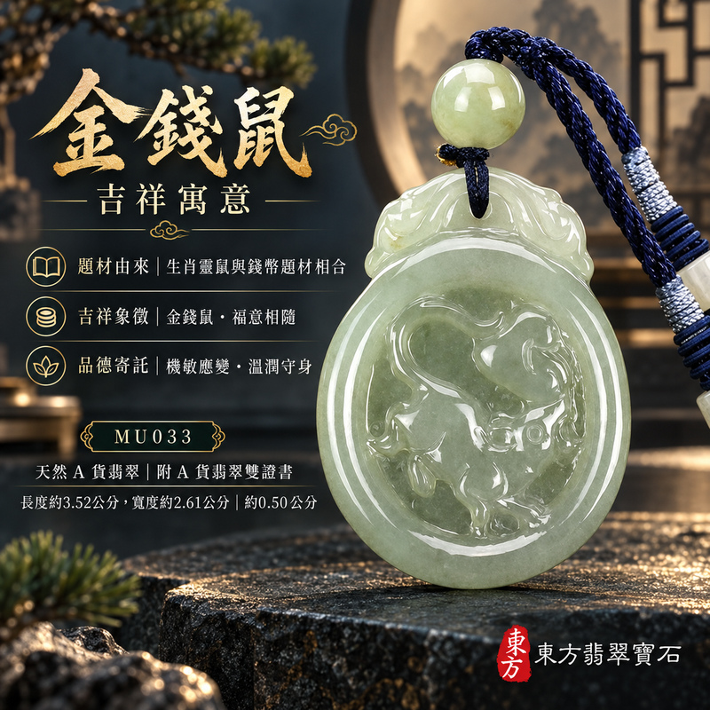 已售出可訂做|翡翠生肖鼠項鍊玉珮|靈巧機敏・福祿豐足・家業興旺・福運相隨・平安吉祥|天然A貨翡翠・緬甸玉・深綠・糯種|金錢鼠|鼠玉珮・鼠玉墜・鼠吊墜・翡翠鼠牌・鼠項鍊・緬甸玉項鍊・A貨翡翠項鍊|MU033|男女翡翠項鍊・送禮收藏|客製化訂做翡翠鼠玉珮、翡翠鼠玉墜、翡翠鼠吊墜、翡翠鼠項鍊|附A貨翡翠雙證書・東方翡翠寶石 已售出可訂做|翡翠生肖鼠項鍊玉珮|靈巧機敏・福祿豐足・家業興旺・福運相隨・平安吉祥|天然A貨翡翠・緬甸玉・深綠・糯種|金錢鼠|鼠玉珮・鼠玉墜・鼠吊墜・翡翠鼠牌・鼠項鍊・緬甸玉項鍊・A貨翡翠項鍊|MU033|男女翡翠項鍊・送禮收藏|客製化訂做翡翠鼠玉珮、翡翠鼠玉墜、翡翠鼠吊墜、翡翠鼠項鍊|附A貨翡翠雙證書・東方翡翠寶石