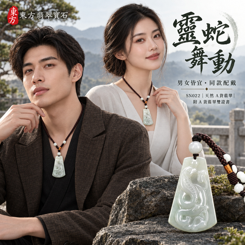 已售出可訂做|翡翠生肖蛇項鍊玉珮|智慧靈動・沉著應變・順遂安泰・福運相隨・平安吉祥|天然A貨翡翠・緬甸玉・淡綠・糯種|靈蛇舞動|蛇玉珮・蛇玉墜・蛇吊墜・翡翠蛇牌・蛇項鍊・緬甸玉項鍊・A貨翡翠項鍊|SN022|男女翡翠項鍊・送禮收藏|客製化訂做翡翠蛇玉珮、翡翠蛇玉墜、翡翠蛇吊墜、翡翠蛇項鍊|附A貨翡翠雙證書・東方翡翠寶石 已售出可訂做|翡翠生肖蛇項鍊玉珮|智慧靈動・沉著應變・順遂安泰・福運相隨・平安吉祥|天然A貨翡翠・緬甸玉・淡綠・糯種|靈蛇舞動|蛇玉珮・蛇玉墜・蛇吊墜・翡翠蛇牌・蛇項鍊・緬甸玉項鍊・A貨翡翠項鍊|SN022|男女翡翠項鍊・送禮收藏|客製化訂做翡翠蛇玉珮、翡翠蛇玉墜、翡翠蛇吊墜、翡翠蛇項鍊|附A貨翡翠雙證書・東方翡翠寶石