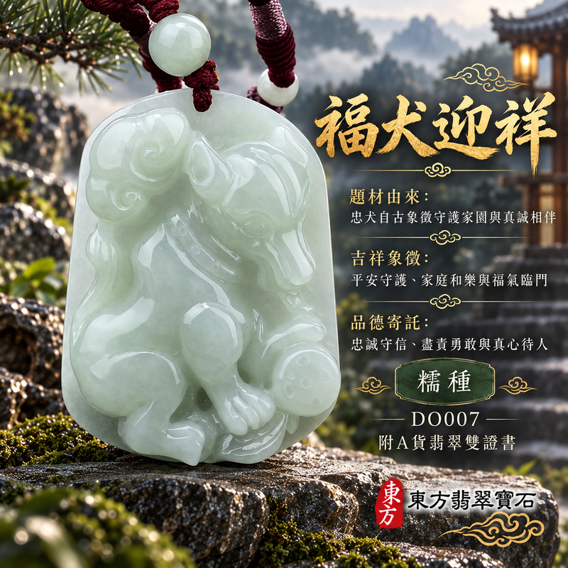 已售出可訂做|翡翠生肖狗項鍊玉珮|忠誠守護・旺家納福・事業順遂・福運相隨・平安吉祥・萬事如意・招財納福|天然A貨翡翠・緬甸玉・糯種|狗來富貴|狗玉珮・狗玉墜・狗吊墜・翡翠狗牌・狗項鍊・緬甸玉項鍊・A貨翡翠項鍊|DO007|男女翡翠項鍊・送禮收藏|客製化訂做翡翠狗玉珮、翡翠狗玉墜、翡翠狗吊墜、翡翠狗項鍊|附A貨翡翠雙證書・東方翡翠寶石 已售出可訂做|翡翠生肖狗項鍊玉珮|忠誠守護・旺家納福・事業順遂・福運相隨・平安吉祥・萬事如意・招財納福|天然A貨翡翠・緬甸玉・糯種|狗來富貴|狗玉珮・狗玉墜・狗吊墜・翡翠狗牌・狗項鍊・緬甸玉項鍊・A貨翡翠項鍊|DO007|男女翡翠項鍊・送禮收藏|客製化訂做翡翠狗玉珮、翡翠狗玉墜、翡翠狗吊墜、翡翠狗項鍊|附A貨翡翠雙證書・東方翡翠寶石
