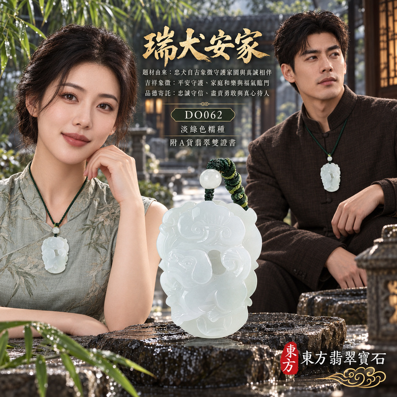 翡翠生肖狗項鍊玉珮|忠誠守護・旺家納福・事業順遂・福運相隨・平安吉祥|天然A貨翡翠・緬甸玉・淡綠色・糯種|狗來富貴|狗玉珮・狗玉墜・狗吊墜・翡翠狗牌・狗項鍊・緬甸玉項鍊・A貨翡翠項鍊|DO062|男女翡翠項鍊・送禮收藏|客製化訂做翡翠狗玉珮、翡翠狗玉墜、翡翠狗吊墜、翡翠狗項鍊|附A貨翡翠雙證書・東方翡翠寶石 翡翠生肖狗項鍊玉珮|忠誠守護・旺家納福・事業順遂・福運相隨・平安吉祥|天然A貨翡翠・緬甸玉・淡綠色・糯種|狗來富貴|狗玉珮・狗玉墜・狗吊墜・翡翠狗牌・狗項鍊・緬甸玉項鍊・A貨翡翠項鍊|DO062|男女翡翠項鍊・送禮收藏|客製化訂做翡翠狗玉珮、翡翠狗玉墜、翡翠狗吊墜、翡翠狗項鍊|附A貨翡翠雙證書・東方翡翠寶石