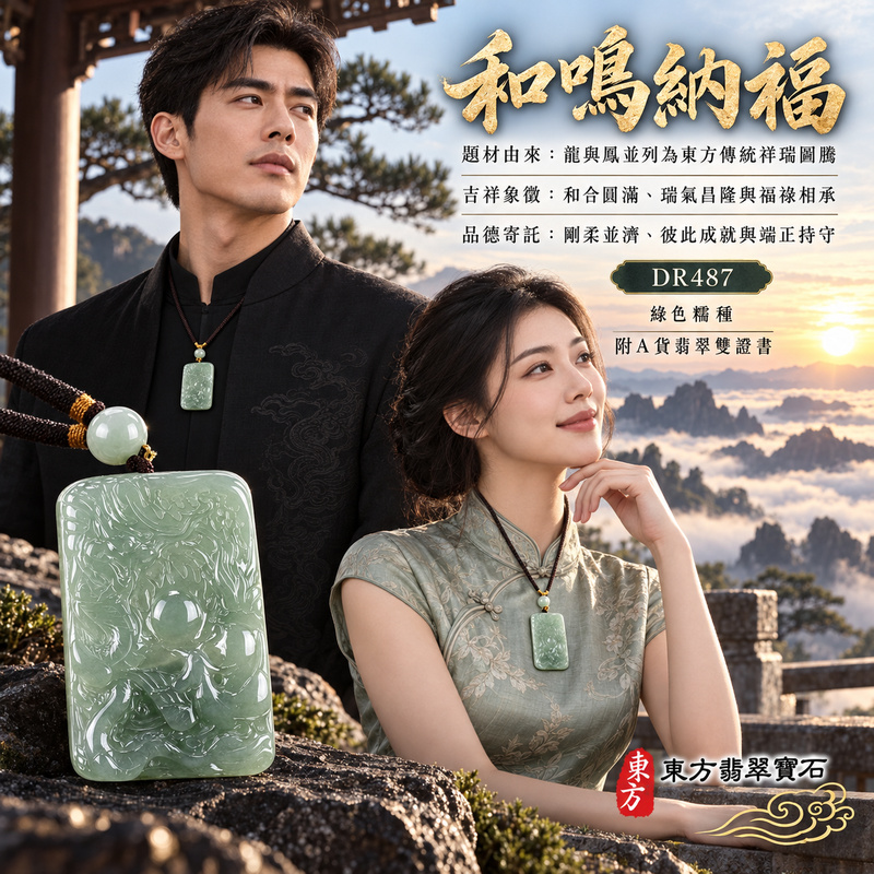 翡翠龍鳳項鍊玉珮|龍鳳呈祥・和合圓滿・富貴吉祥・前程光明・平安順遂|天然A貨翡翠・緬甸玉・綠色・糯種|龍鳳呈祥|龍鳳玉珮・龍鳳玉墜・龍鳳吊墜・翡翠龍鳳牌・龍鳳項鍊・緬甸玉項鍊・A貨翡翠項鍊|DR487|男女翡翠項鍊・送禮收藏|客製化訂做翡翠龍鳳玉珮、翡翠龍鳳玉墜、翡翠龍鳳吊墜、翡翠龍鳳項鍊|附A貨翡翠雙證書・東方翡翠寶石 翡翠龍鳳項鍊玉珮|龍鳳呈祥・和合圓滿・富貴吉祥・前程光明・平安順遂|天然A貨翡翠・緬甸玉・綠色・糯種|龍鳳呈祥|龍鳳玉珮・龍鳳玉墜・龍鳳吊墜・翡翠龍鳳牌・龍鳳項鍊・緬甸玉項鍊・A貨翡翠項鍊|DR487|男女翡翠項鍊・送禮收藏|客製化訂做翡翠龍鳳玉珮、翡翠龍鳳玉墜、翡翠龍鳳吊墜、翡翠龍鳳項鍊|附A貨翡翠雙證書・東方翡翠寶石