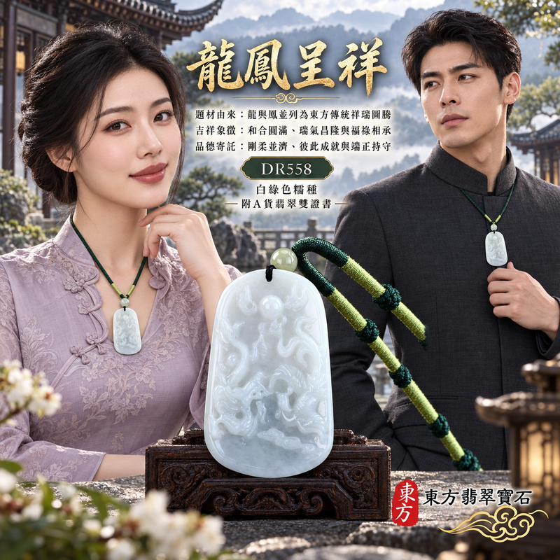 翡翠龍鳳項鍊玉珮|龍鳳呈祥・和合圓滿・富貴吉祥・前程光明・平安順遂|天然A貨翡翠・緬甸玉・白綠色・糯種|龍鳳呈祥|龍鳳玉珮・龍鳳玉墜・龍鳳吊墜・翡翠龍鳳牌・龍鳳項鍊・緬甸玉項鍊・A貨翡翠項鍊|DR558|男女翡翠項鍊・送禮收藏|客製化訂做翡翠龍鳳玉珮、翡翠龍鳳玉墜、翡翠龍鳳吊墜、翡翠龍鳳項鍊|附A貨翡翠雙證書・東方翡翠寶石 翡翠龍鳳項鍊玉珮|龍鳳呈祥・和合圓滿・富貴吉祥・前程光明・平安順遂|天然A貨翡翠・緬甸玉・白綠色・糯種|龍鳳呈祥|龍鳳玉珮・龍鳳玉墜・龍鳳吊墜・翡翠龍鳳牌・龍鳳項鍊・緬甸玉項鍊・A貨翡翠項鍊|DR558|男女翡翠項鍊・送禮收藏|客製化訂做翡翠龍鳳玉珮、翡翠龍鳳玉墜、翡翠龍鳳吊墜、翡翠龍鳳項鍊|附A貨翡翠雙證書・東方翡翠寶石