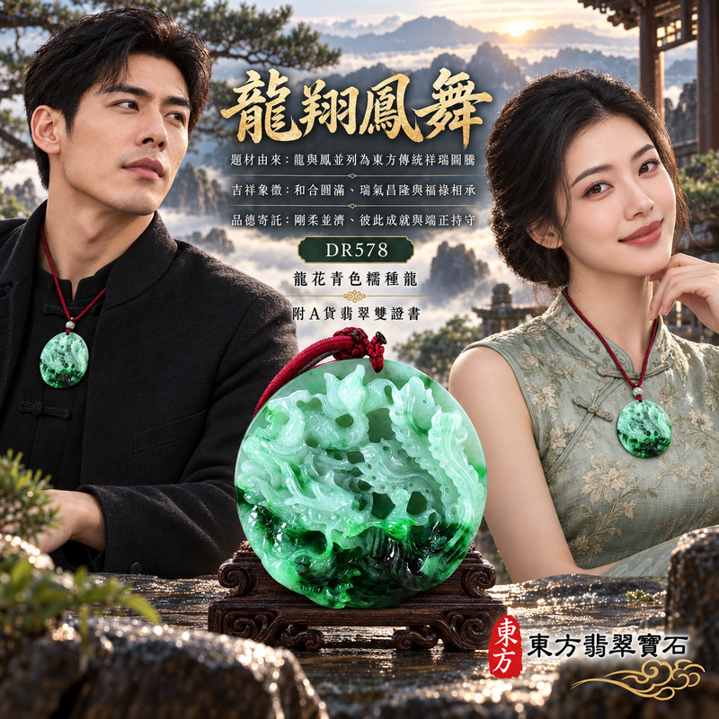 翡翠龍鳳項鍊玉珮|龍鳳呈祥・和合圓滿・富貴吉祥・前程光明・平安順遂・招財納福|天然A貨翡翠・緬甸玉・糯種|祥龍瑞氣、招財富貴龍|龍鳳玉珮・龍鳳玉墜・龍鳳吊墜・翡翠龍鳳牌・龍鳳項鍊・緬甸玉項鍊・A貨翡翠項鍊|DR578|男女翡翠項鍊・送禮收藏|客製化訂做翡翠龍鳳玉珮、翡翠龍鳳玉墜、翡翠龍鳳吊墜、翡翠龍鳳項鍊|附A貨翡翠雙證書・東方翡翠寶石 翡翠龍鳳項鍊玉珮|龍鳳呈祥・和合圓滿・富貴吉祥・前程光明・平安順遂・招財納福|天然A貨翡翠・緬甸玉・糯種|祥龍瑞氣、招財富貴龍|龍鳳玉珮・龍鳳玉墜・龍鳳吊墜・翡翠龍鳳牌・龍鳳項鍊・緬甸玉項鍊・A貨翡翠項鍊|DR578|男女翡翠項鍊・送禮收藏|客製化訂做翡翠龍鳳玉珮、翡翠龍鳳玉墜、翡翠龍鳳吊墜、翡翠龍鳳項鍊|附A貨翡翠雙證書・東方翡翠寶石