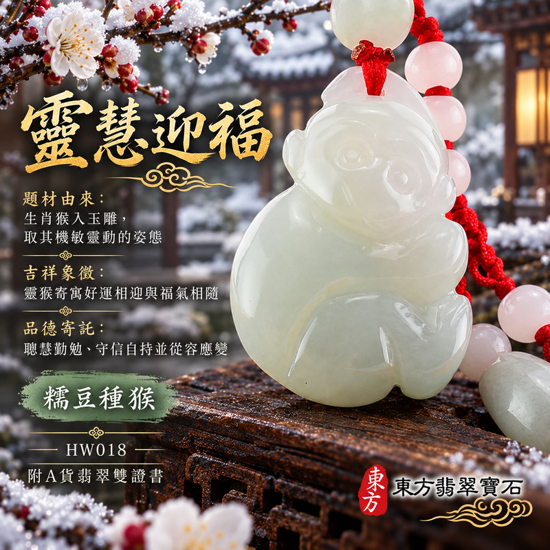 已售出可訂做|翡翠生肖猴項鍊玉珮|聰慧靈巧・積極進取・福運相隨・前程順遂・平安吉祥・封侯進祿|天然A貨翡翠・緬甸玉・糯豆種|猴運亨通|猴玉珮・猴玉墜・猴吊墜・翡翠猴牌・猴項鍊・緬甸玉項鍊・A貨翡翠項鍊|HW018|男女翡翠項鍊・送禮收藏|客製化訂做翡翠猴玉珮、翡翠猴玉墜、翡翠猴吊墜、翡翠猴項鍊|附A貨翡翠雙證書・東方翡翠寶石 已售出可訂做|翡翠生肖猴項鍊玉珮|聰慧靈巧・積極進取・福運相隨・前程順遂・平安吉祥・封侯進祿|天然A貨翡翠・緬甸玉・糯豆種|猴運亨通|猴玉珮・猴玉墜・猴吊墜・翡翠猴牌・猴項鍊・緬甸玉項鍊・A貨翡翠項鍊|HW018|男女翡翠項鍊・送禮收藏|客製化訂做翡翠猴玉珮、翡翠猴玉墜、翡翠猴吊墜、翡翠猴項鍊|附A貨翡翠雙證書・東方翡翠寶石